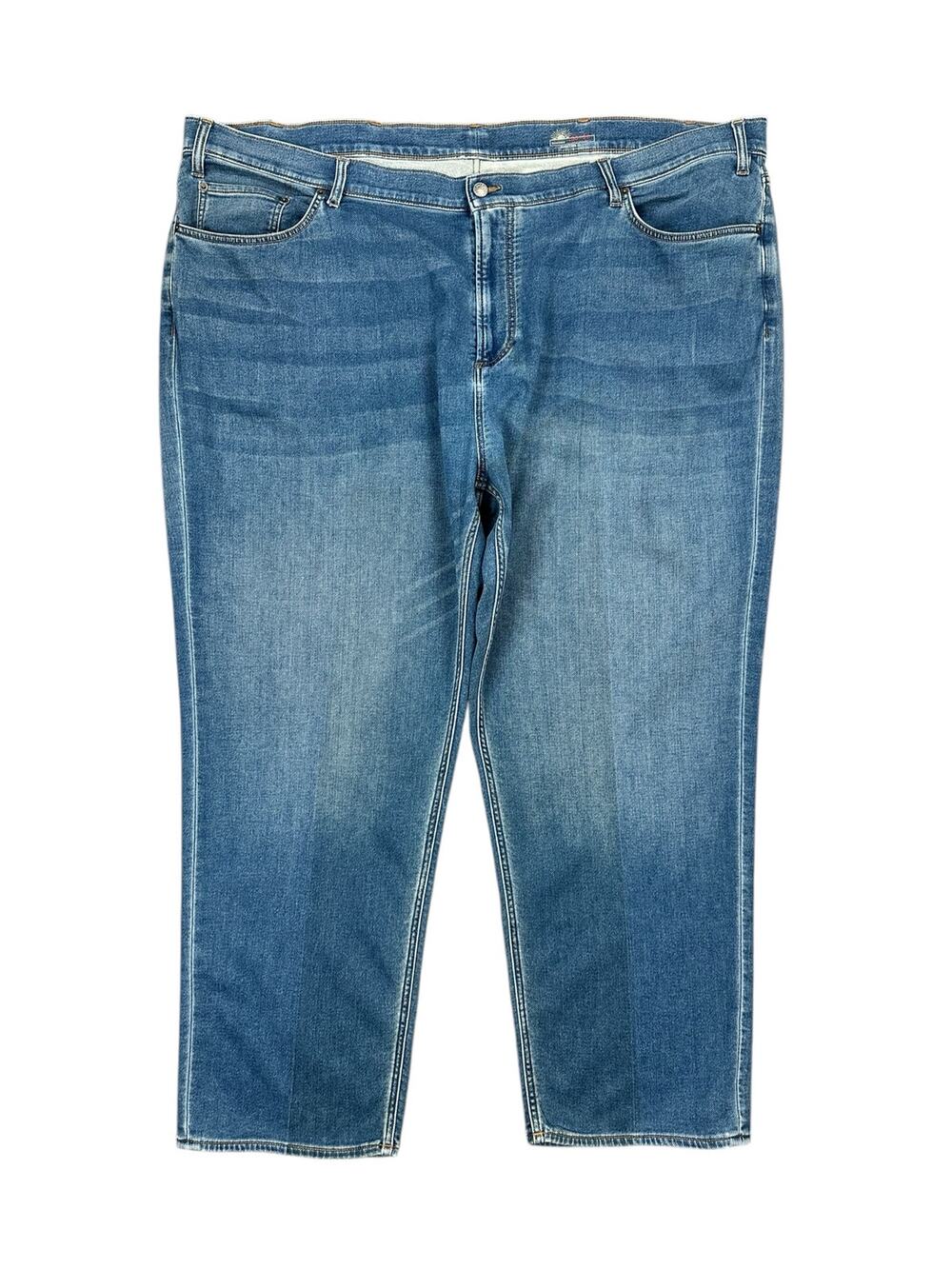 Faherty Stretch Terry 5 Pocket Jean Pants Blue — Size 50x30